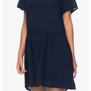 Roxy  Bungalow Hide Out Dress Small Navy